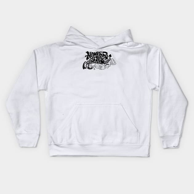 The Howard Stern Show - Light Kids Hoodie by Chewbaccadoll